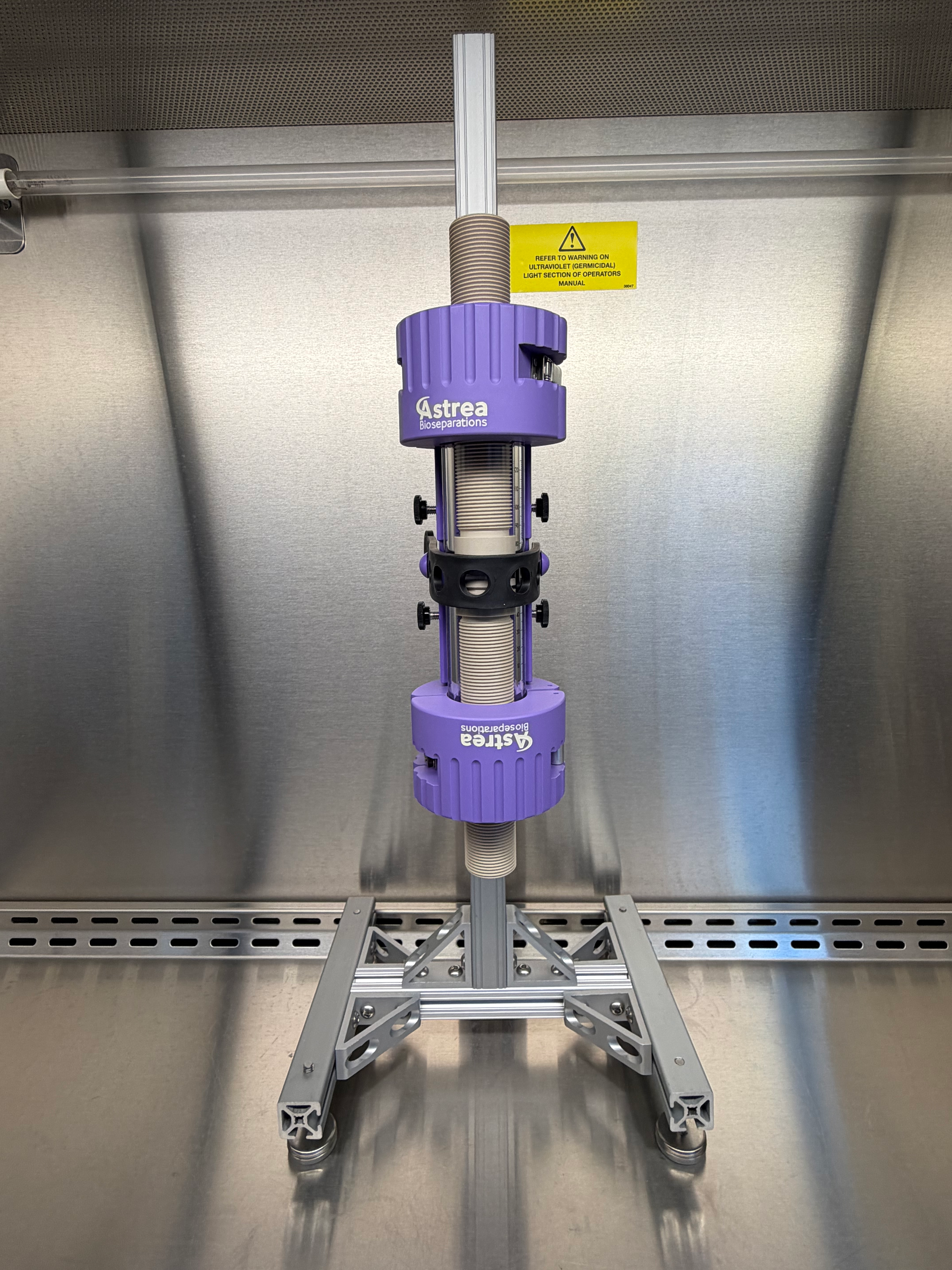 Pall / Astrea S35/125-PPL-0V-FP20 Compression Column - 35x125mm - 18 bar - 261 psig